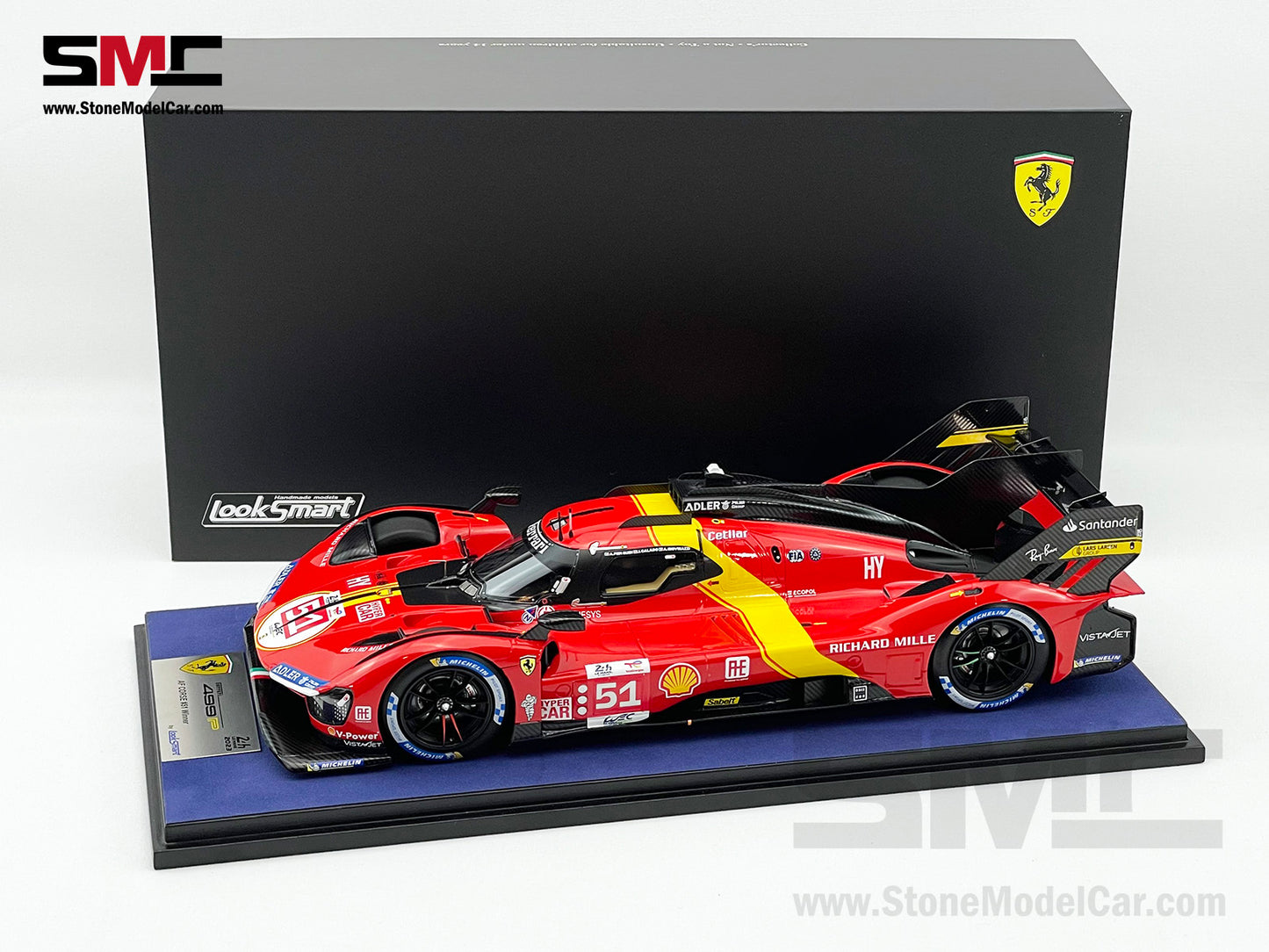 [Pre-Order] Ferrari 499P #51 AF CORSE Winner 24H Le Mans 2023 Looksmart 1:18 LS18LM035