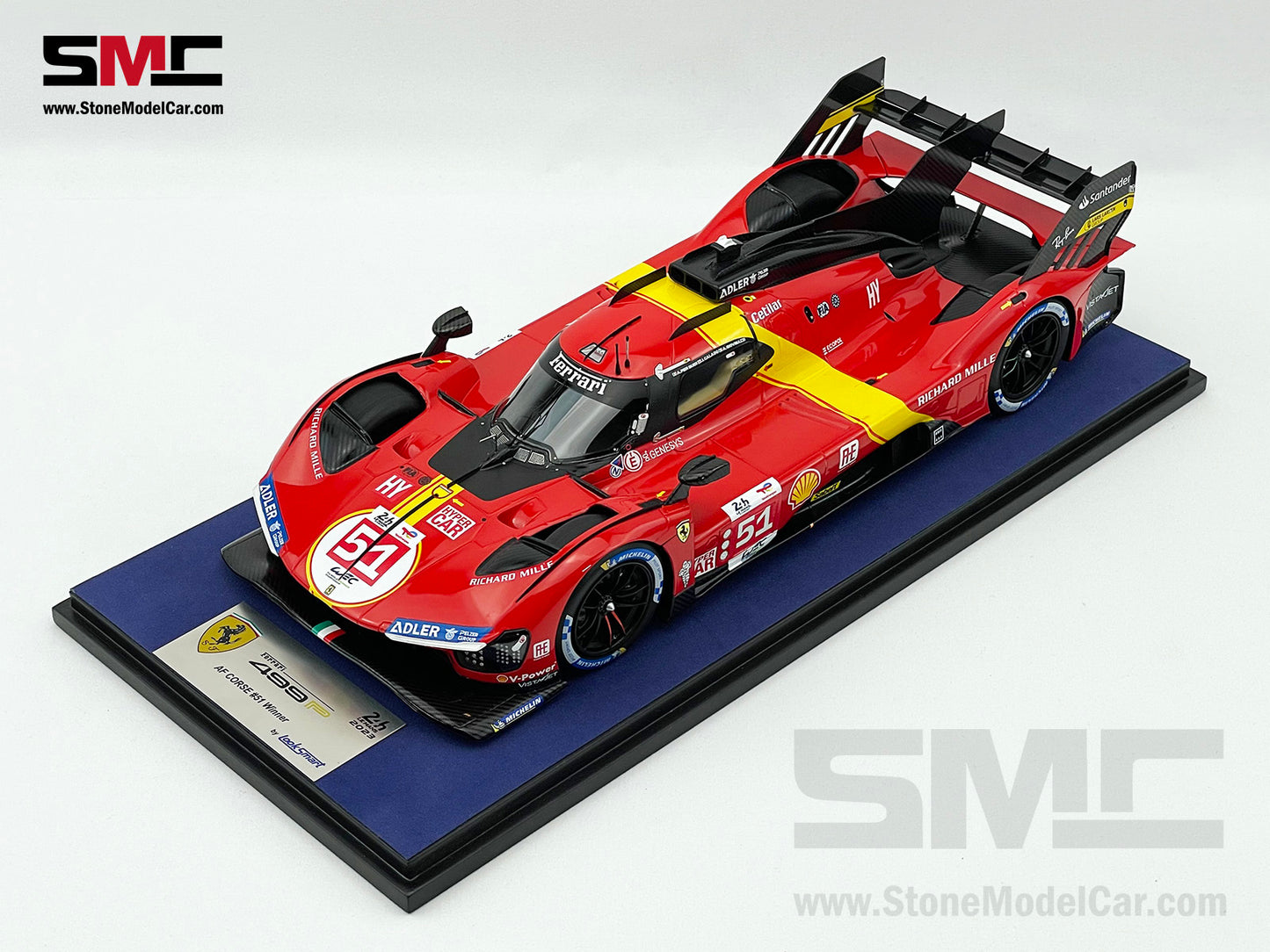 [Pre-Order] Ferrari 499P #51 AF CORSE Winner 24H Le Mans 2023 Looksmart 1:18 LS18LM035