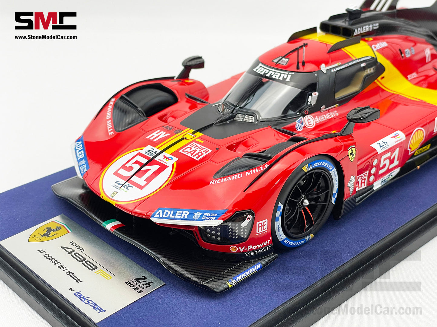 [Pre-Order] Ferrari 499P #51 AF CORSE Winner 24H Le Mans 2023 Looksmart 1:18 LS18LM035