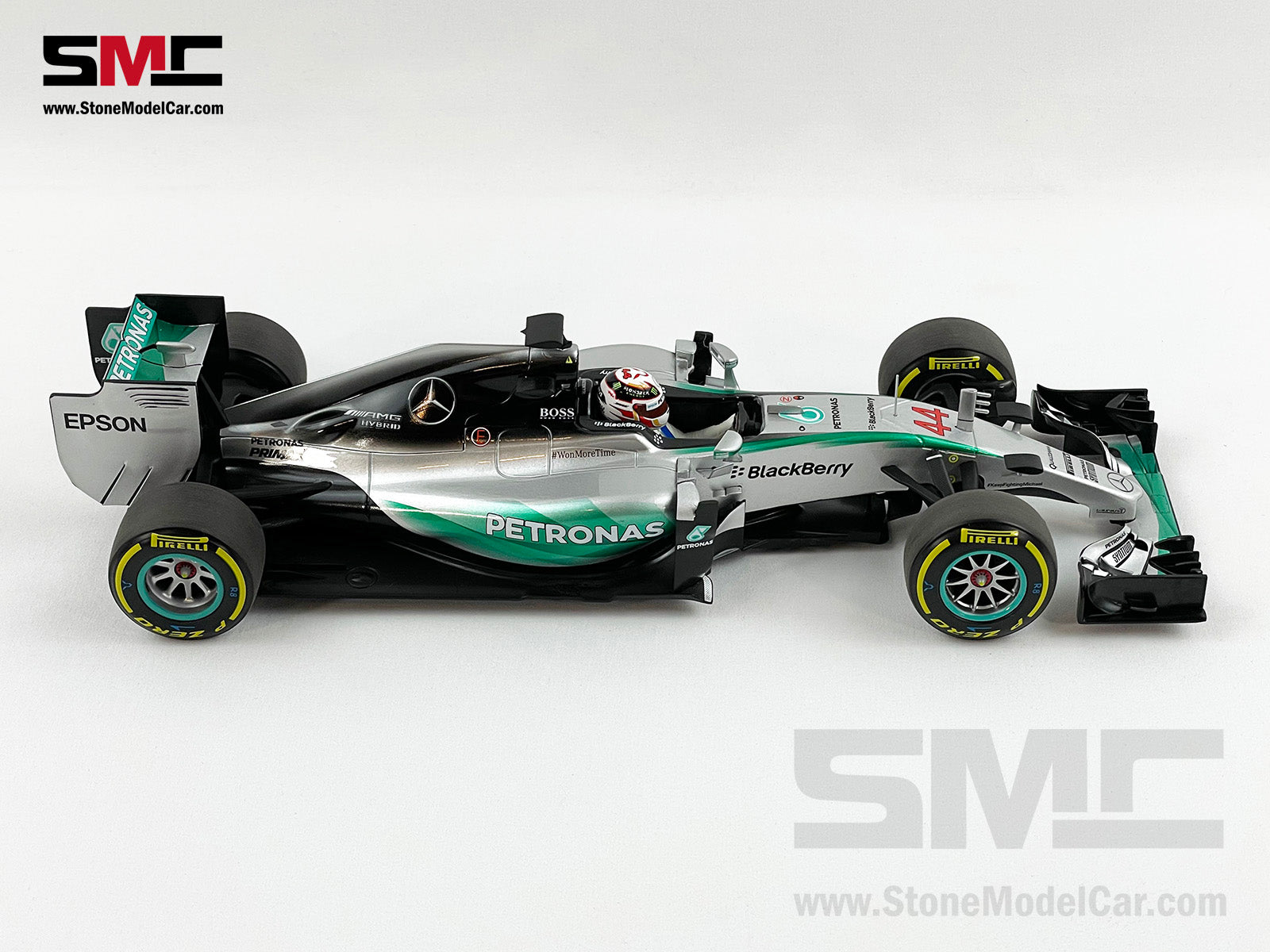 Mercedes AMG F1 W06 #44 Lewis Hamilton US GP USA 2015 3x World Champion  1:18 MINICHAMPS