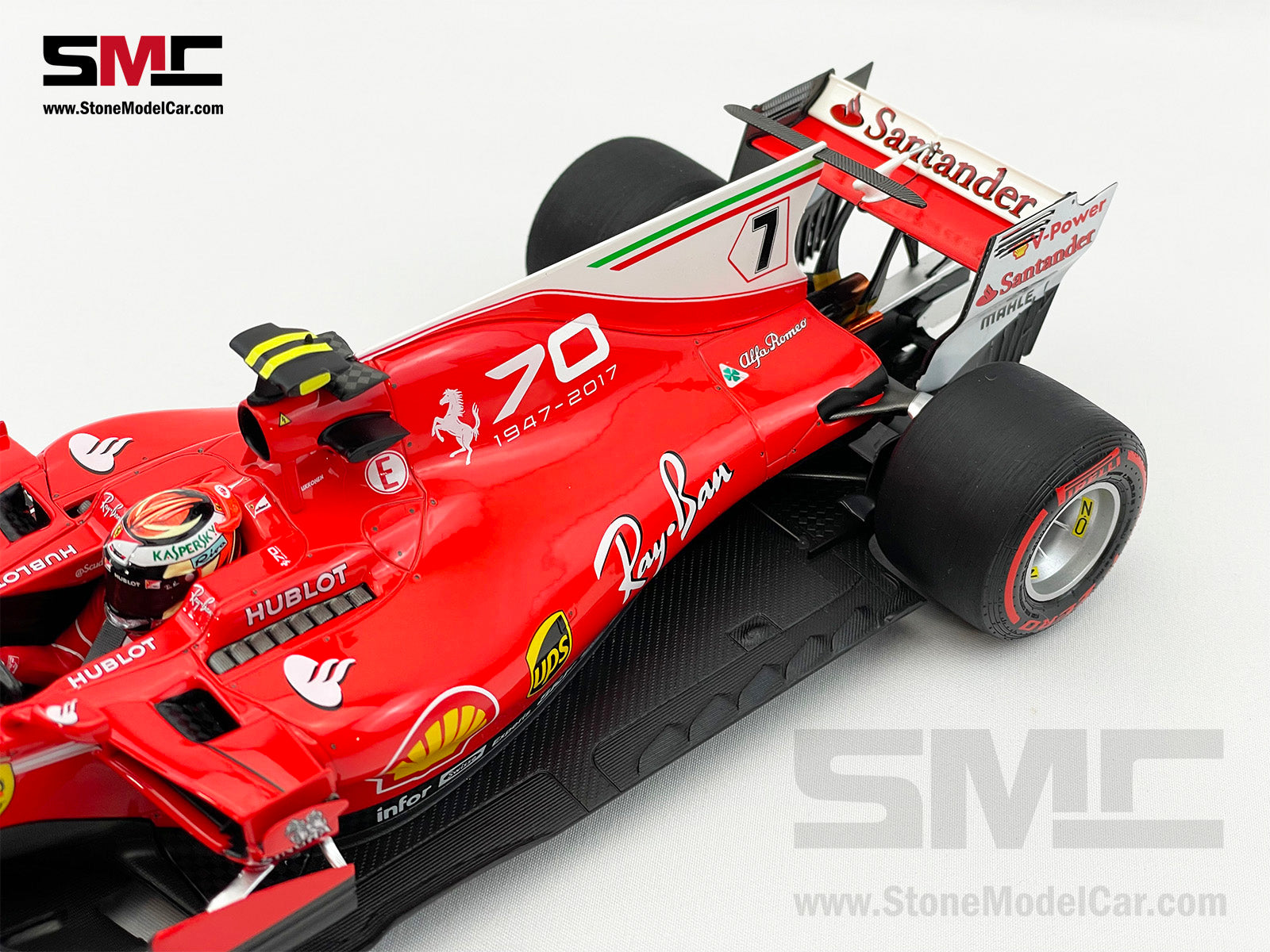 BBR 1/18 フェラーリ SF71-H #7 K.ライコネン カナダ GP  2018年(レーシングカー)｜売買されたオークション情報、yahooの商品情報をアーカイブ公開 - オークファン ミニカー