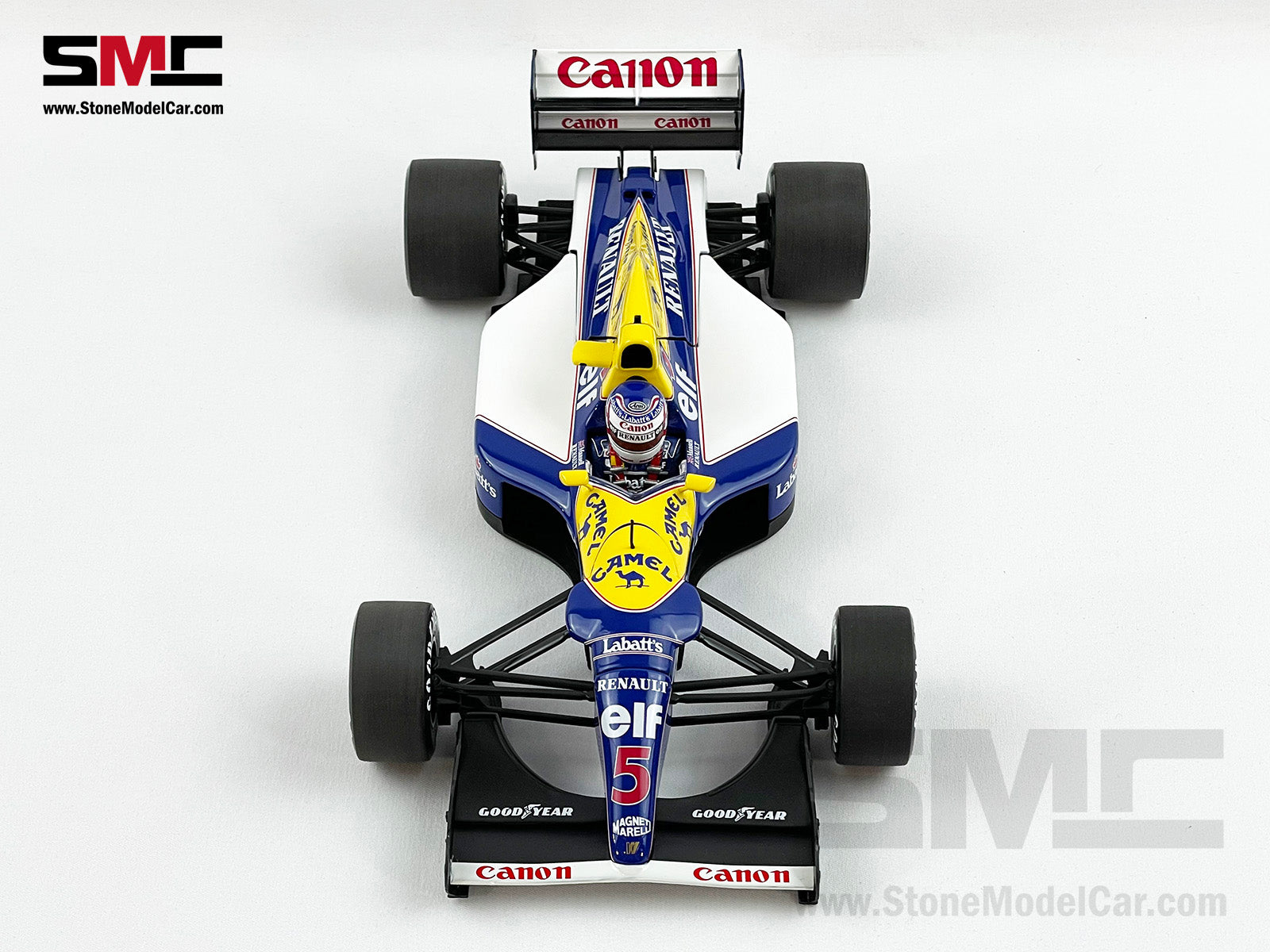 Williams F1 FW14B #5 Nigel Mansell 1992 World Champion 1:18 MINICHAMPS w  CAMEL Decal