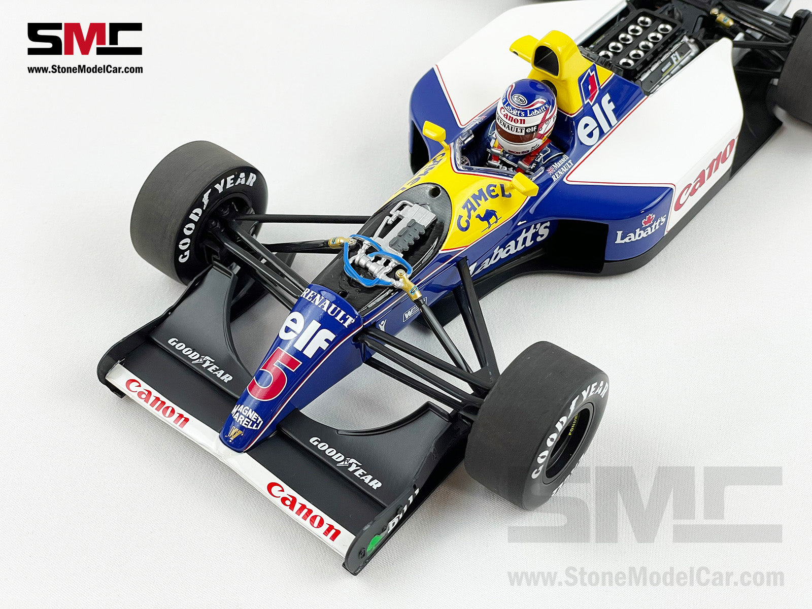 Williams F1 FW14B #5 Nigel Mansell 1992 World Champion 1:18 MINICHAMPS w  CAMEL Decal