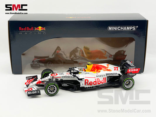 Red Bull F1 RB16B #11 Sergio Perez Turkish 2021 Special Livery 1:18 Minichamps 110211611