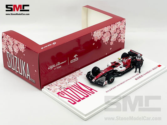 2022 Alfa Romeo Sauber F1 C42 #24 Zhou Guanyu Japan GP Fast Lap 1:43 Spark