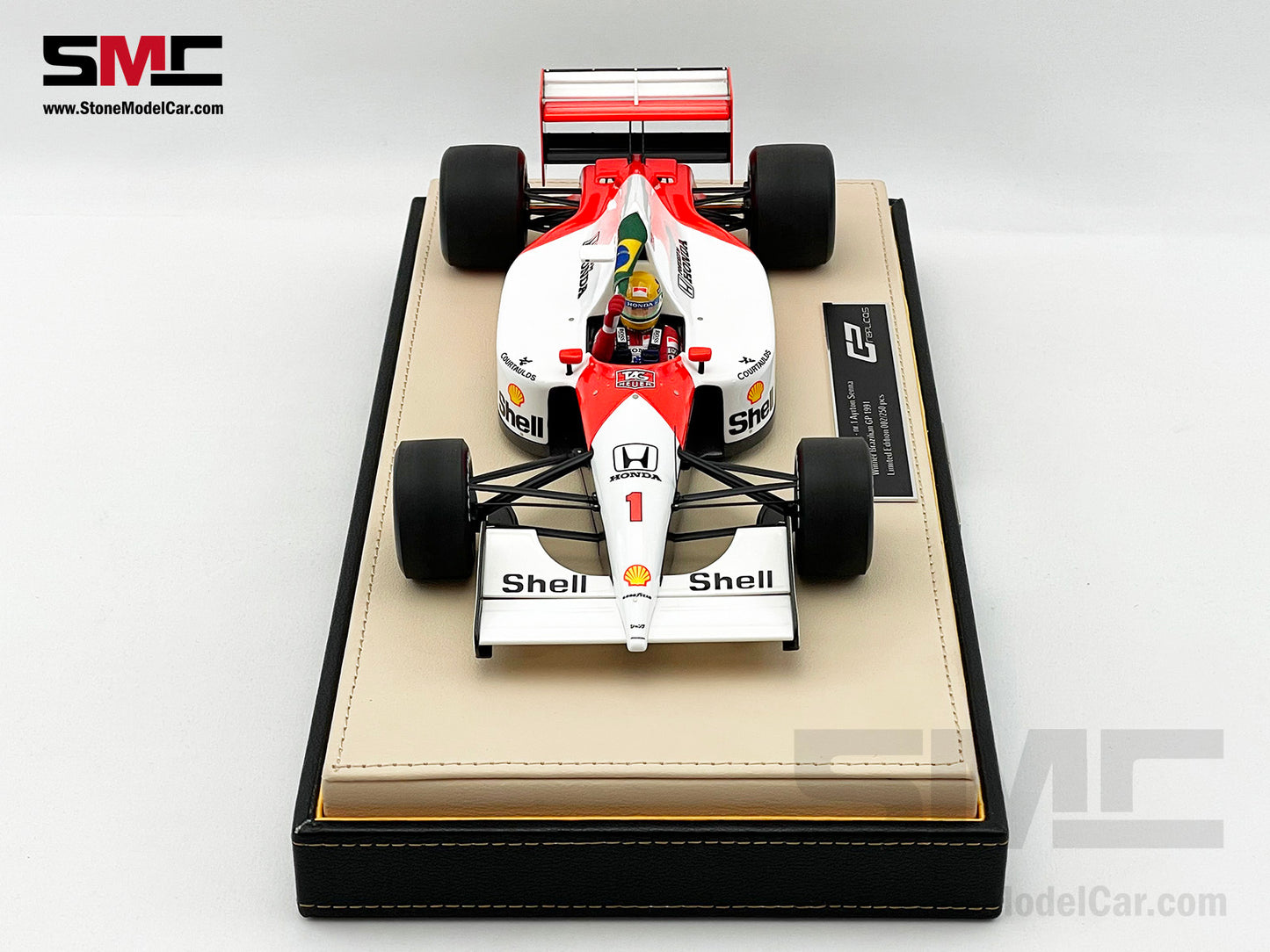 Mclaren F1 MP4/6 #1 Ayrton Senna Brazil GP 1991 World Champion 1:18 GP REPLICAS