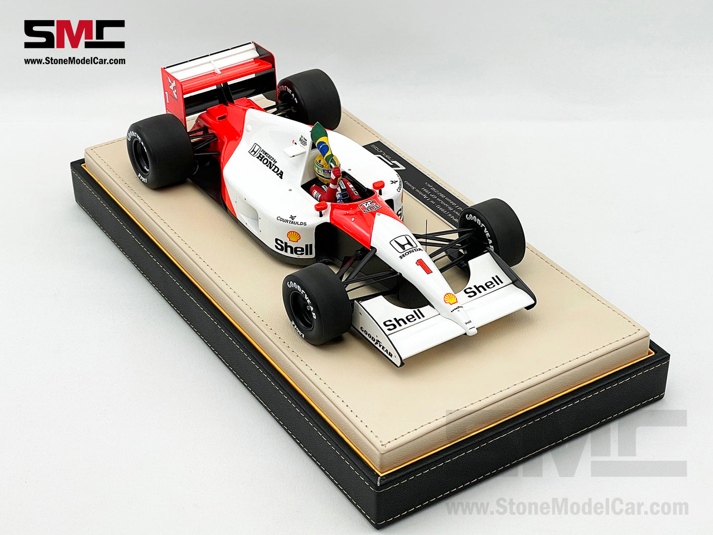 Mclaren F1 MP4/6 #1 Ayrton Senna Brazil GP 1991 World Champion 1:18 GP REPLICAS