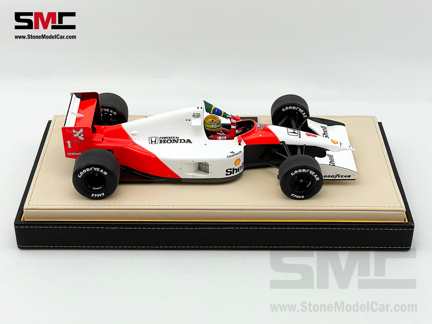 Mclaren F1 MP4/6 #1 Ayrton Senna Brazil GP 1991 World Champion 1:18 GP REPLICAS