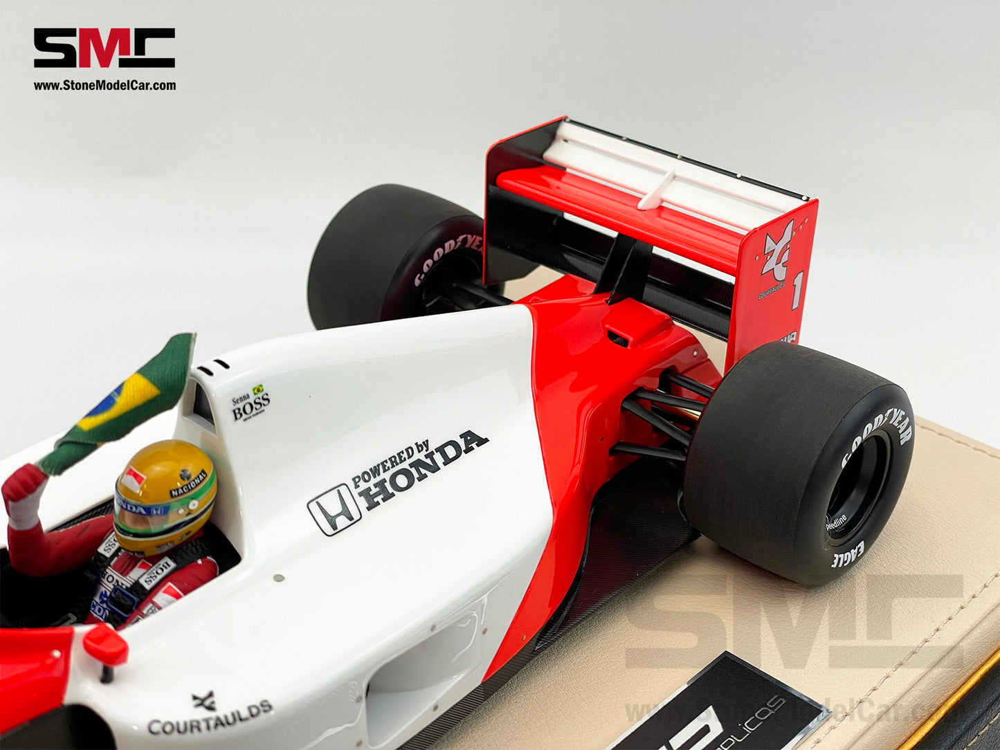 Mclaren F1 MP4/6 #1 Ayrton Senna Brazil GP 1991 World Champion 1:18 GP REPLICAS