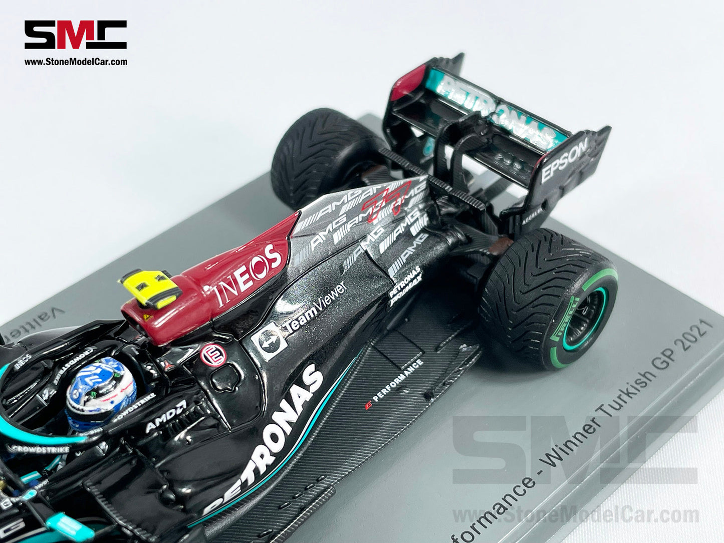 Mercedes F1 W12 #77 Valtteri Bottas Turkey GP 2021 Winner 1:43 Spark S7681