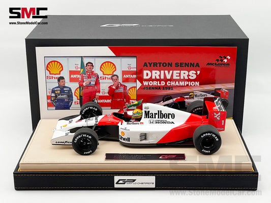 Mclaren F1 MP4/6 #1 Ayrton Senna Brazil GP 1991 World Champion 1:18 GP REPLICAS