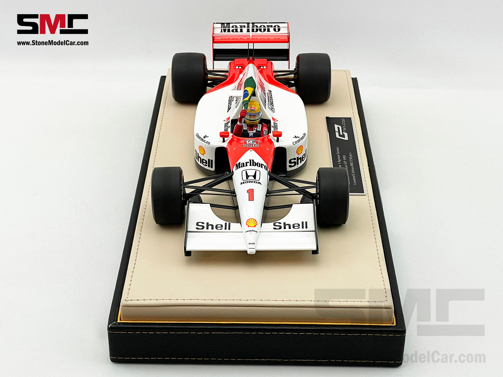 Mclaren F1 MP4/6 #1 Ayrton Senna Brazil GP 1991 World Champion 1:18 GP  REPLICAS