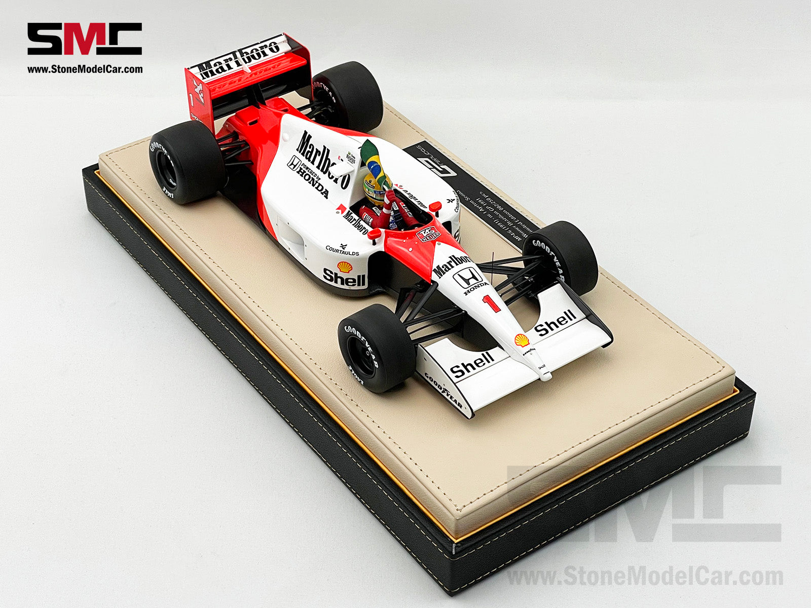 Mclaren F1 MP4/6 #1 Ayrton Senna Brazil GP 1991 World Champion 1:18 GP  REPLICAS