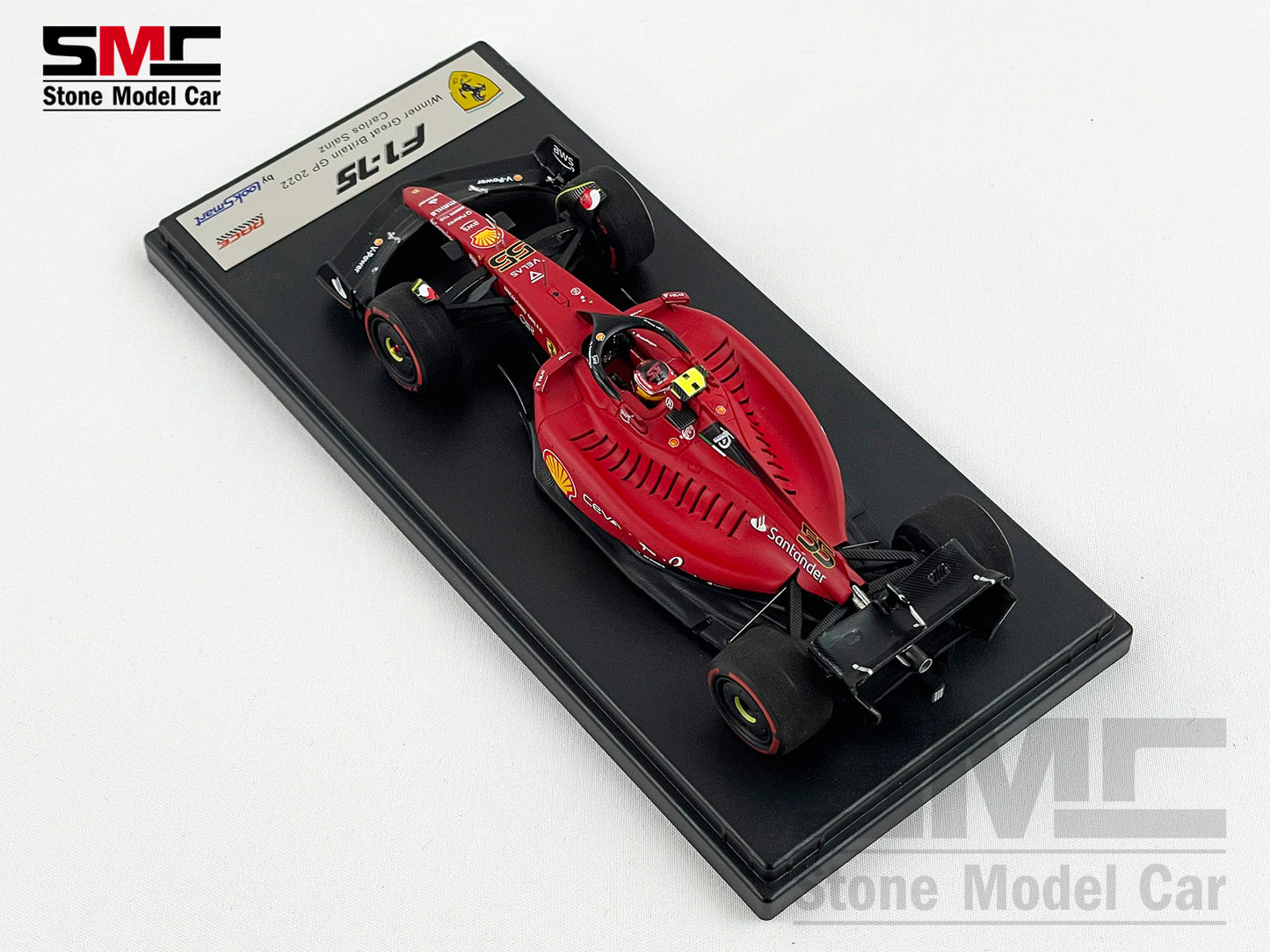 Ferrari F1 F1-75 #55 Carlos Sainz Great Britain GP 1st Win 2022 1:43 Looksmart