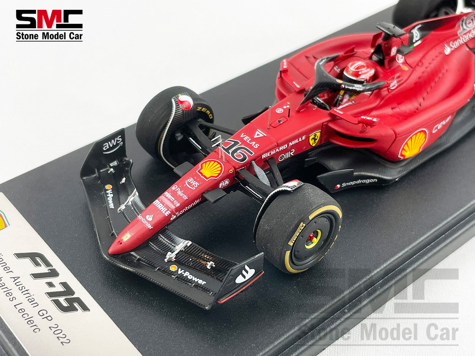 Ferrari F1 F1-75 #16 Charles Leclerc Austrian GP Winner 2022 1:43 Looksmart