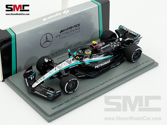 Mercedes F1 W15 E Performance #44 Lewis Hamilton Bahrain GP 2024 Spark 1:43 S9513