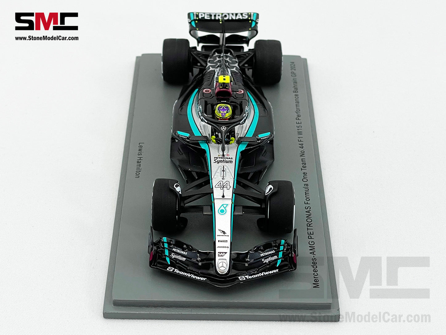 Mercedes F1 W15 E Performance #44 Lewis Hamilton Bahrain GP 2024 Spark 1:43 S9513