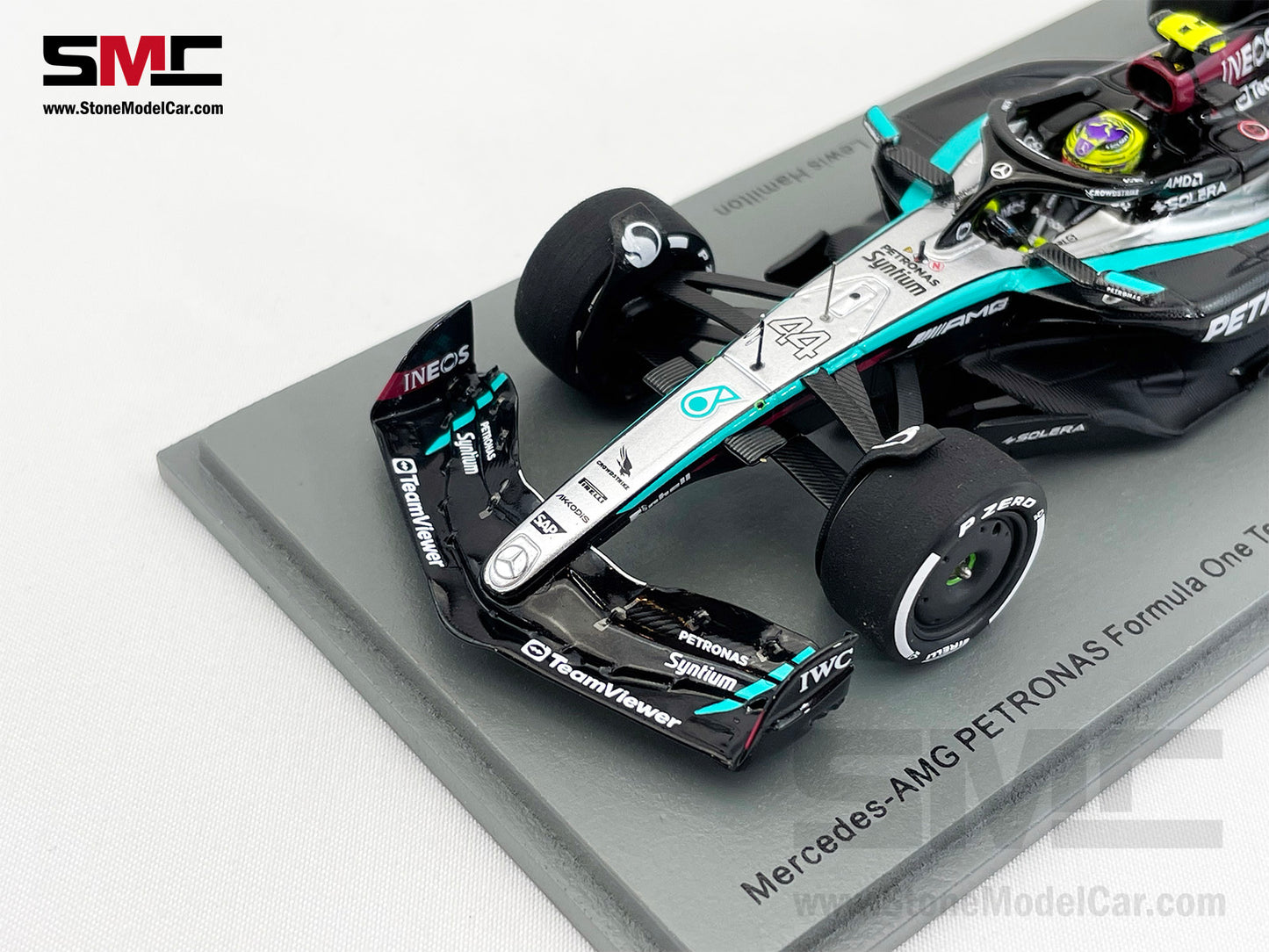 Mercedes F1 W15 E Performance #44 Lewis Hamilton Bahrain GP 2024 Spark 1:43 S9513