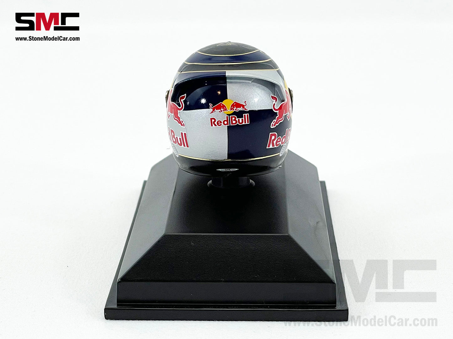 Red Bull F1 RB5 #15 Sebastian Vettel Japan GP Suzuka 2009 MINICHAMPS 1:8 Miniature Helmet