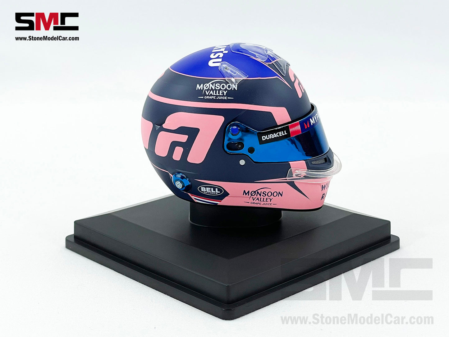 Williams F1 FW46 #23 Alexander Albon Year 2024 Spark 1:5 Miniature Helmet