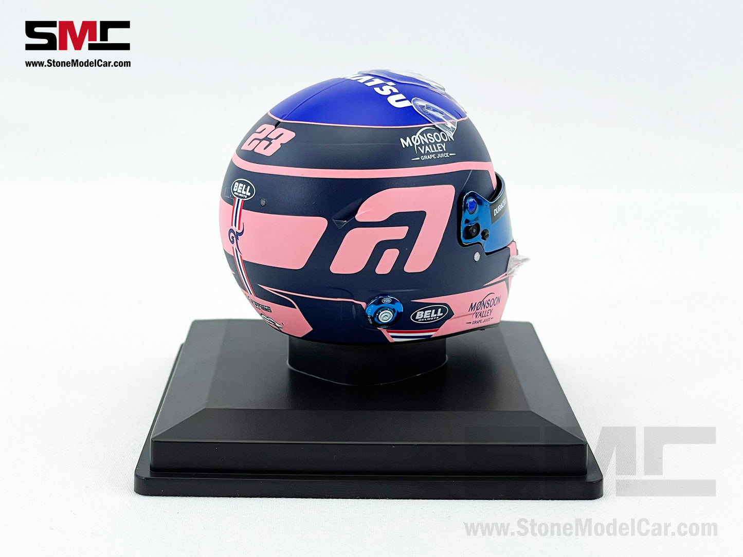 Williams F1 FW46 #23 Alexander Albon Year 2024 Spark 1:5 Miniature Helmet