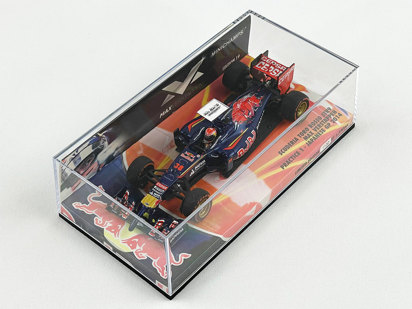 Scuderia Toro Rosso F1 STR9 Max Verstappen Japan 2014 Practice 1 1:43 MINICHAMPS