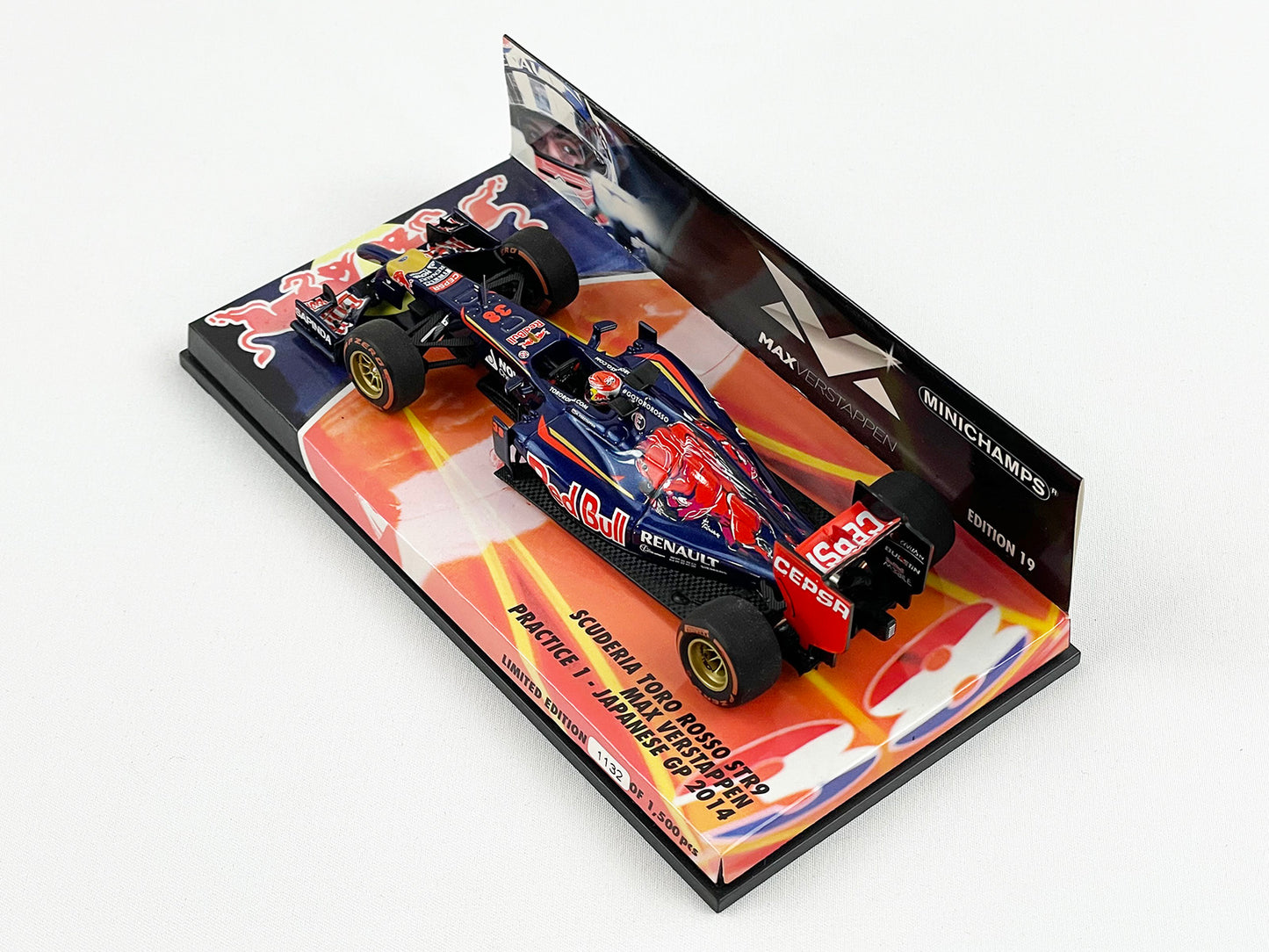 Scuderia Toro Rosso F1 STR9 Max Verstappen Japan 2014 Practice 1 1:43 MINICHAMPS