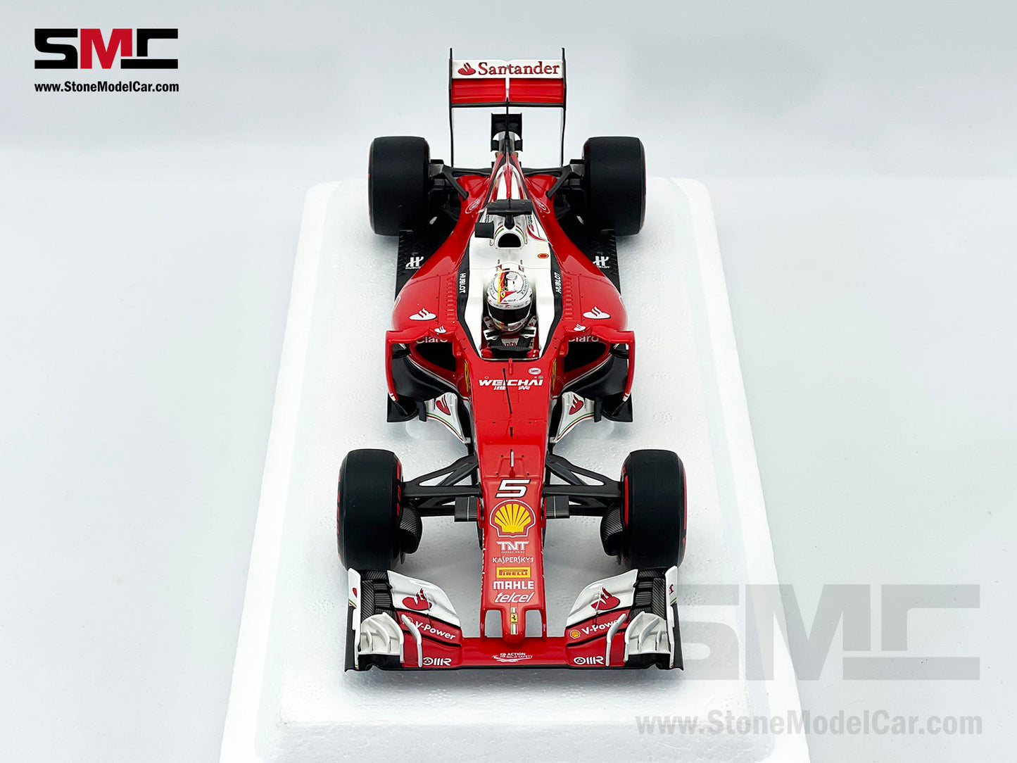 BBR 1:18 Ferrari F1 SF16-H #5 Sebastian Vettel China GP 2016 BBR181615 Diecast Gift