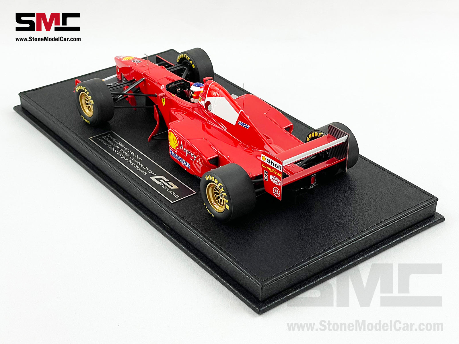 Ferrari F1 F310B Michael Schumacher Canada Winner 1997 1:18 with Driver GP  REPLICAS + Decal