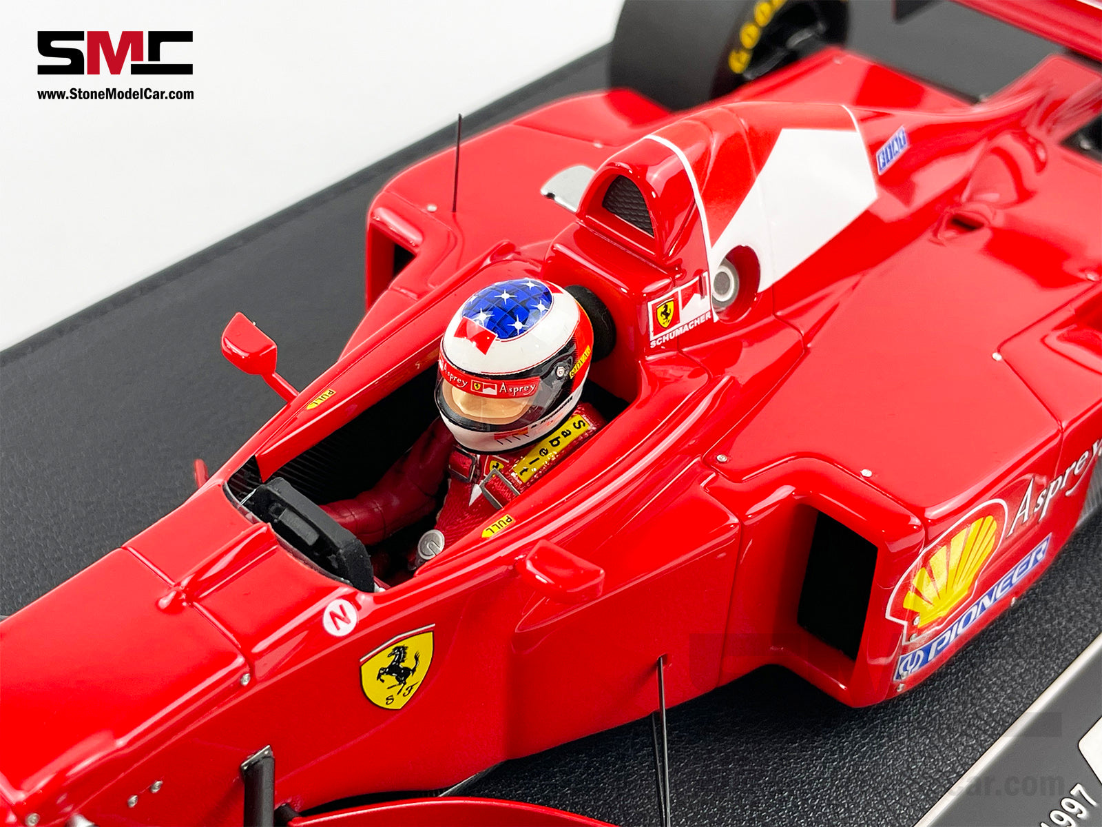 Ferrari F1 F310B Michael Schumacher Canada Winner 1997 1:18 with Driver GP  REPLICAS + Decal