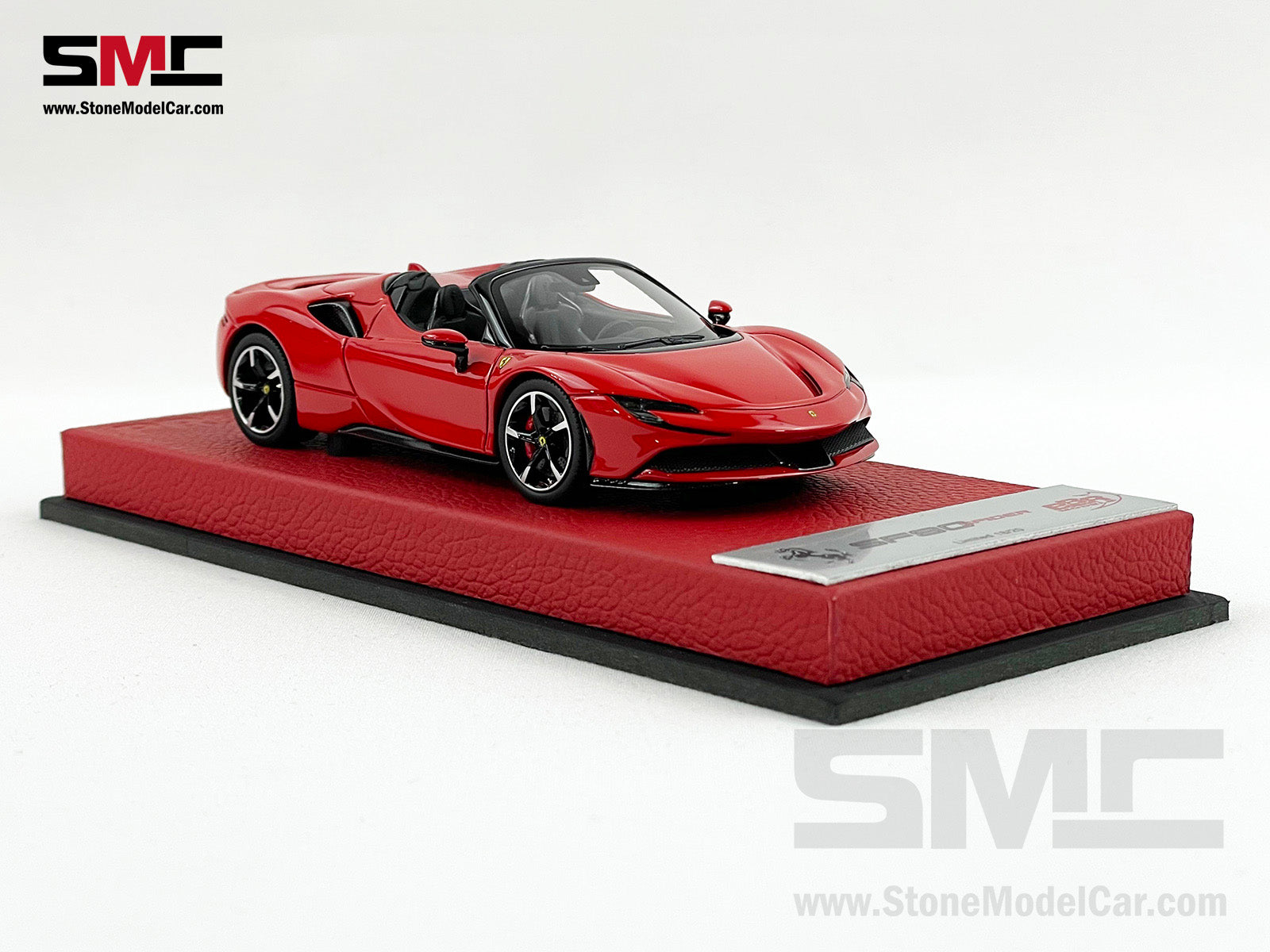 BBR 1:43 Premium Series Ferrari SF90 Spider Rosso Corsa 322 Red Limited 20  pcs