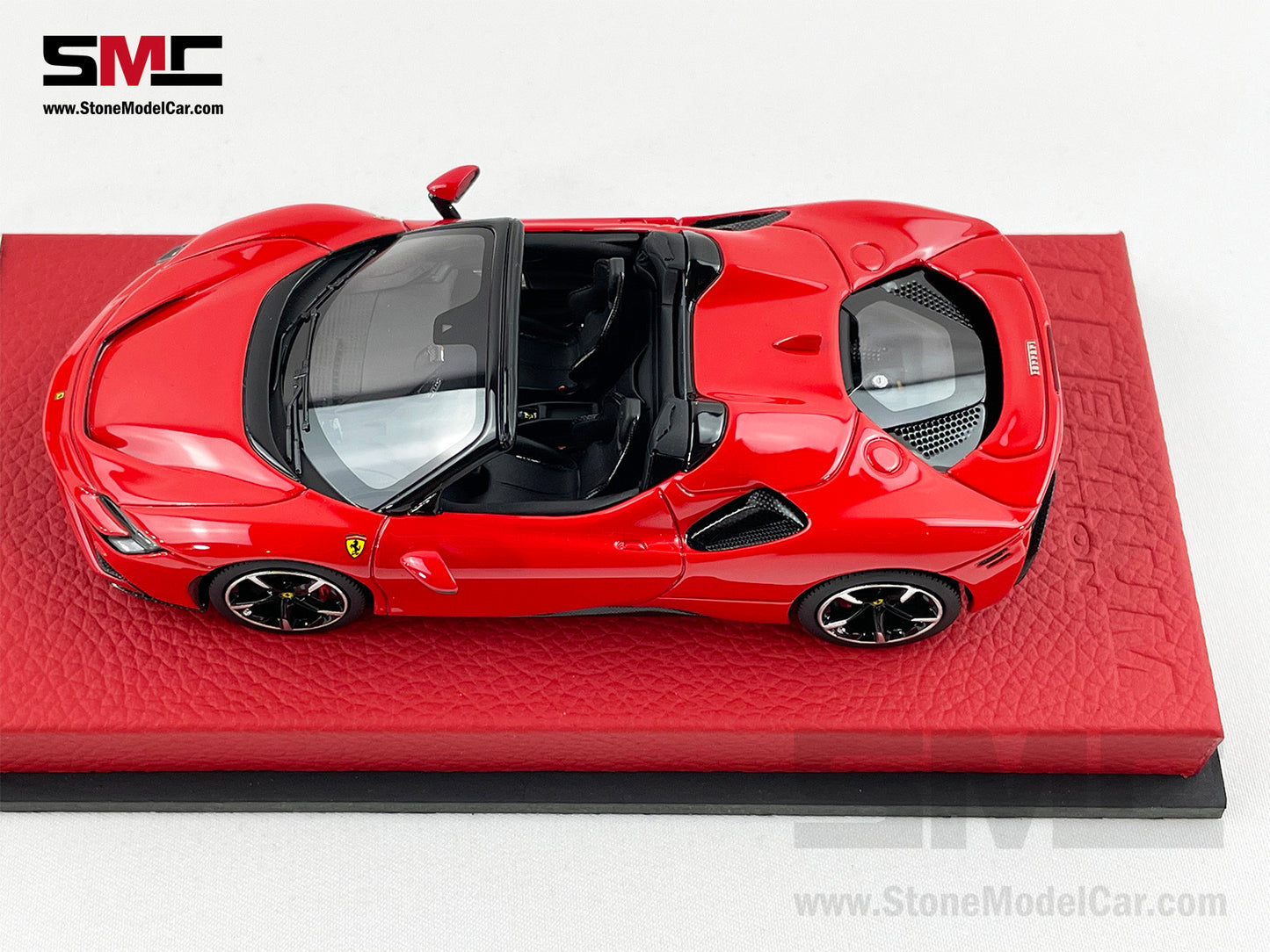 BBR 1:43 Premium Series Ferrari SF90 Spider Rosso Corsa 322 Red Limited 20 pcs