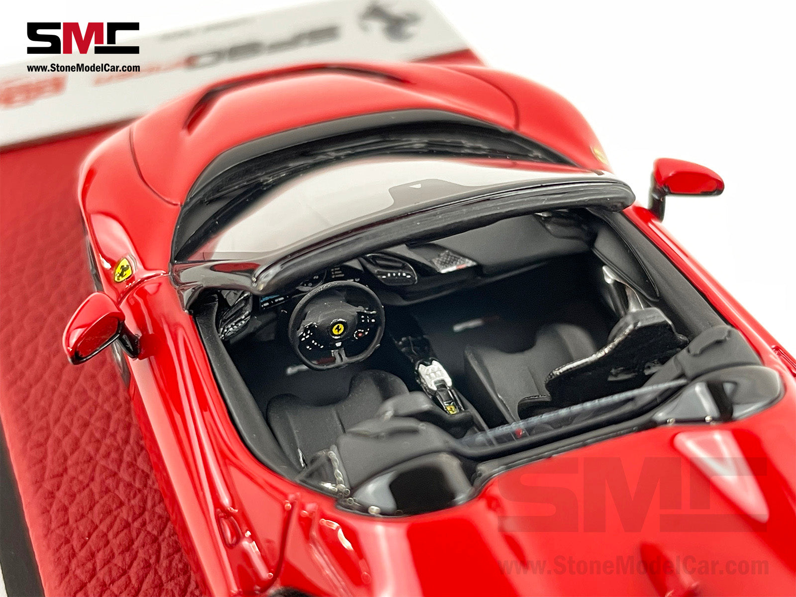 BBR 1:43 Premium Series Ferrari SF90 Spider Rosso Corsa 322 Red Limited 20  pcs