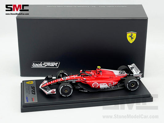 Ferrari F1 SF-23 #55 Carlos Sainz Las Vegas GP 2023 LookSmart 1:43 LSF1050