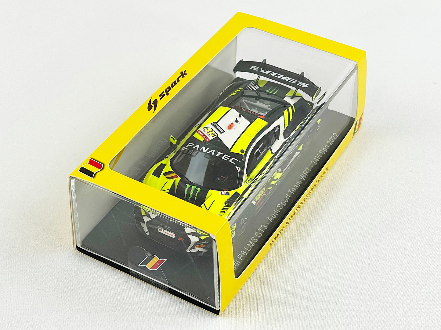 Audi Team WRT R8 LMS GT3 #46 Valentino Rossi 24h Spa 2022 1:43 Spark Limited