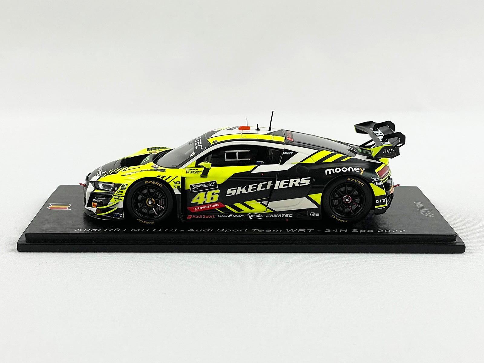 Audi Team WRT R8 LMS GT3 #46 Valentino Rossi 24h Spa 2022 1:43 Spark Limited