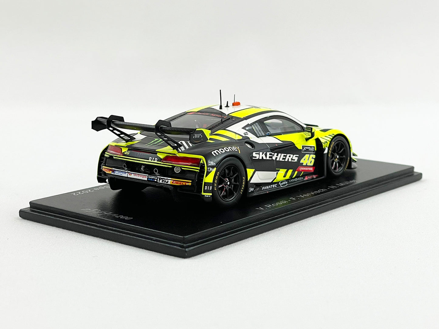 Audi Team WRT R8 LMS GT3 #46 Valentino Rossi 24h Spa 2022 1:43 Spark Limited
