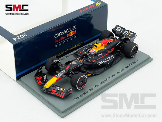 Red Bull F1 RB20 #1 Max Verstappen Bahrain GP 2024 World Champion 1:43 Spark S9519