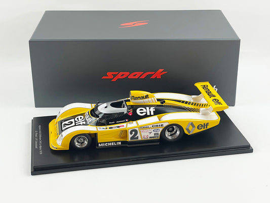 24h Le Mans 1978 Winner Renault Alpine #2 A442 1:18 Spark 18LM78 Pironi Jaussaud