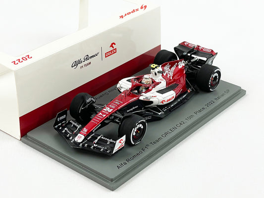 Alfa Romeo Sauber F1 C42 Zhou Guanyu Italy Special Livery 2022 10th 1:43 Spark