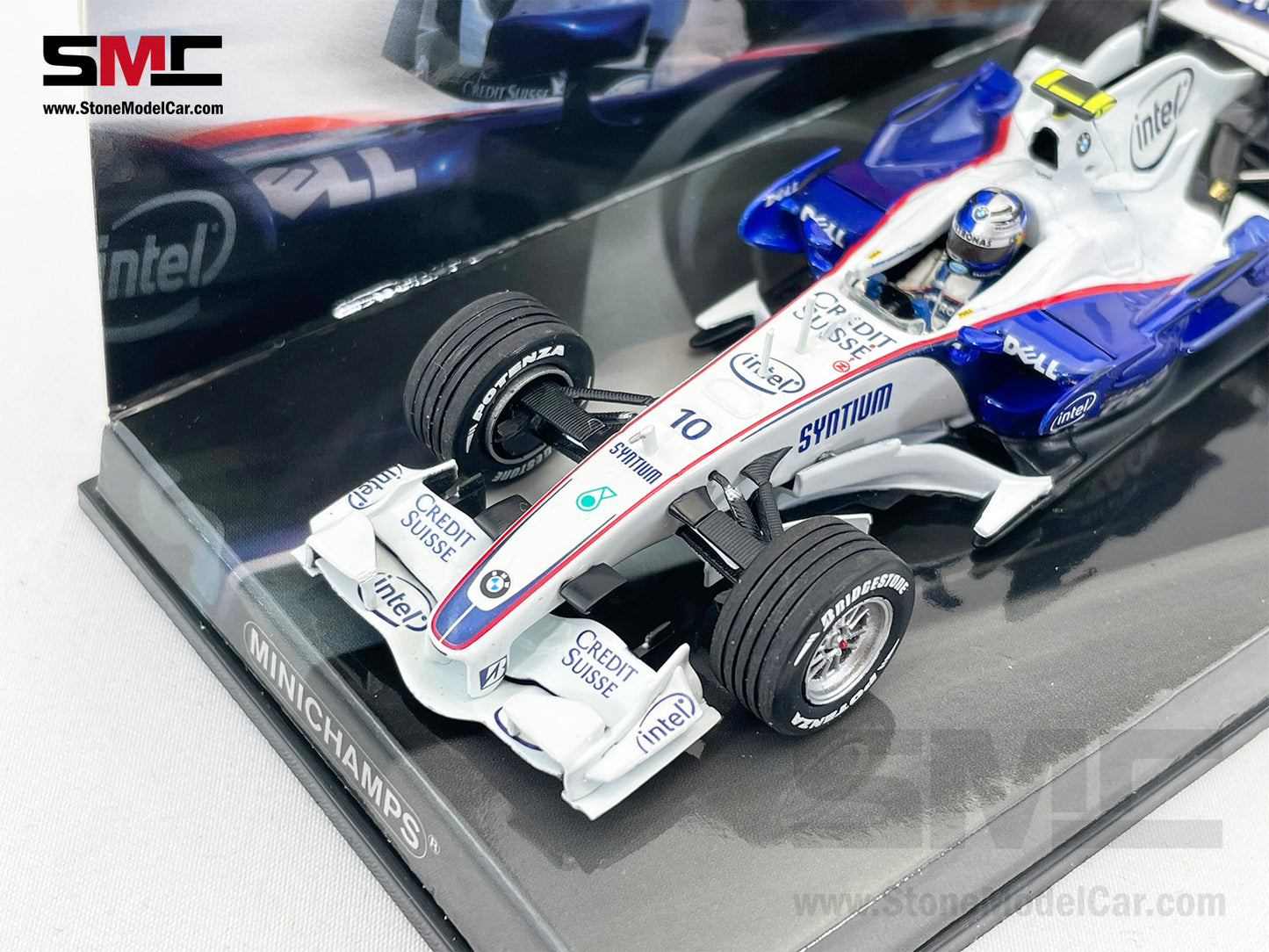 BMW Sauber F1 F1.07 #10 Sebastian Vettel USA GP 2007 1st Race 1:43 MINICHAMPS