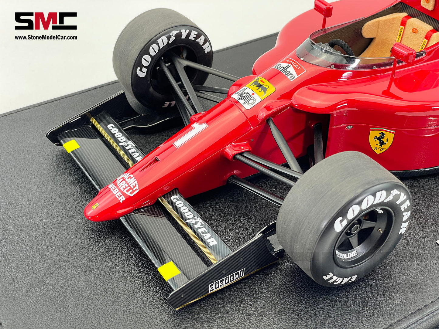 Ferrari F1 - 90 641/2 #1 Alain Prost British Winner 1990 GP Replicas 1:12 GP12-22E