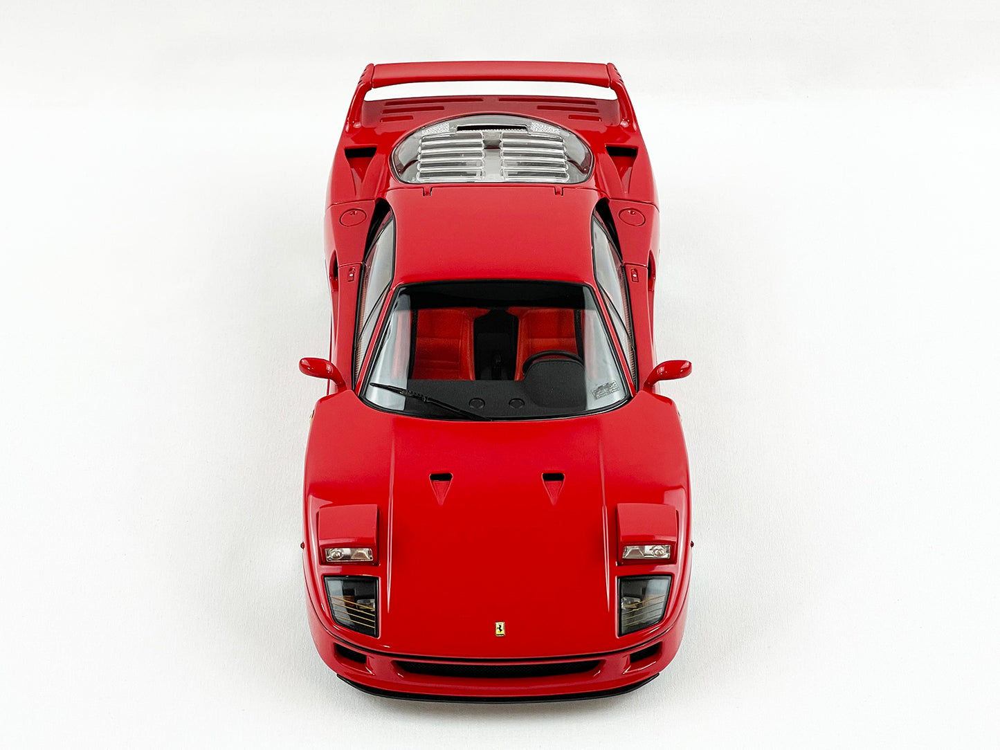 Kyosho 1:18 Ferrari F40 1987 Red Interior Full Open Diecast 08416R