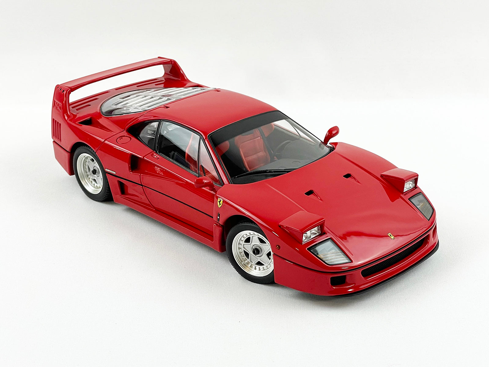 Kyosho 1:18 Ferrari F40 1987 Red Interior Full Open Diecast 08416R – Stone  Model