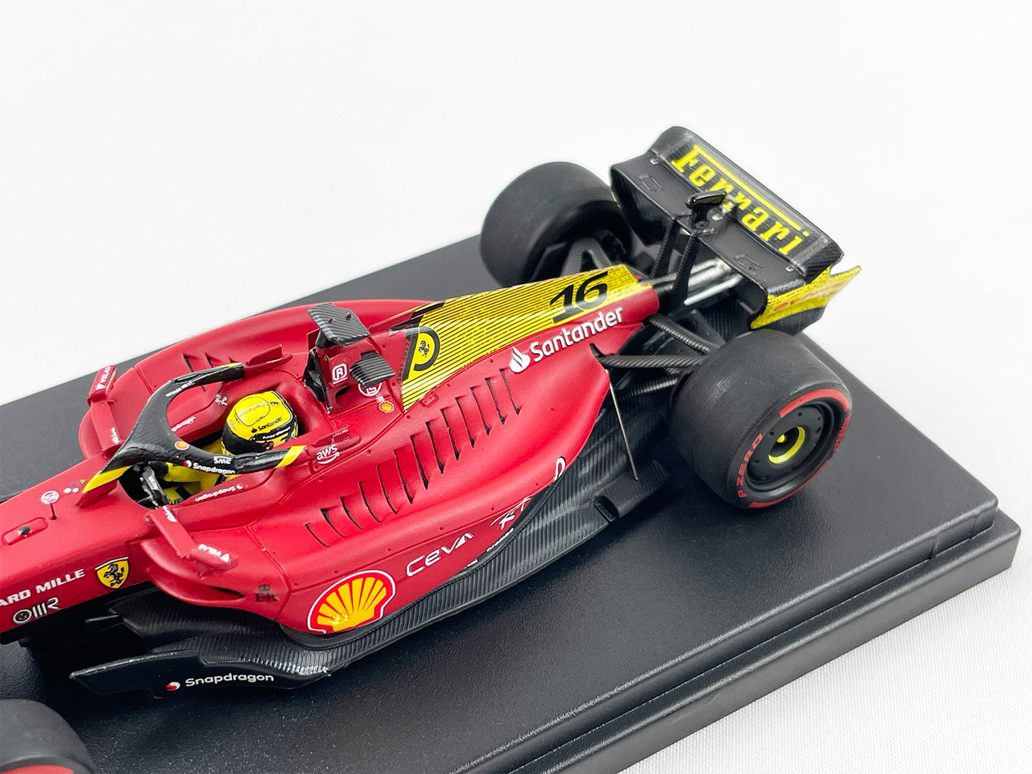 2022 F1 Ferrari F1-75 #16 Charles Leclerc Italy Monza GP Pole Position Looksmart 1:43