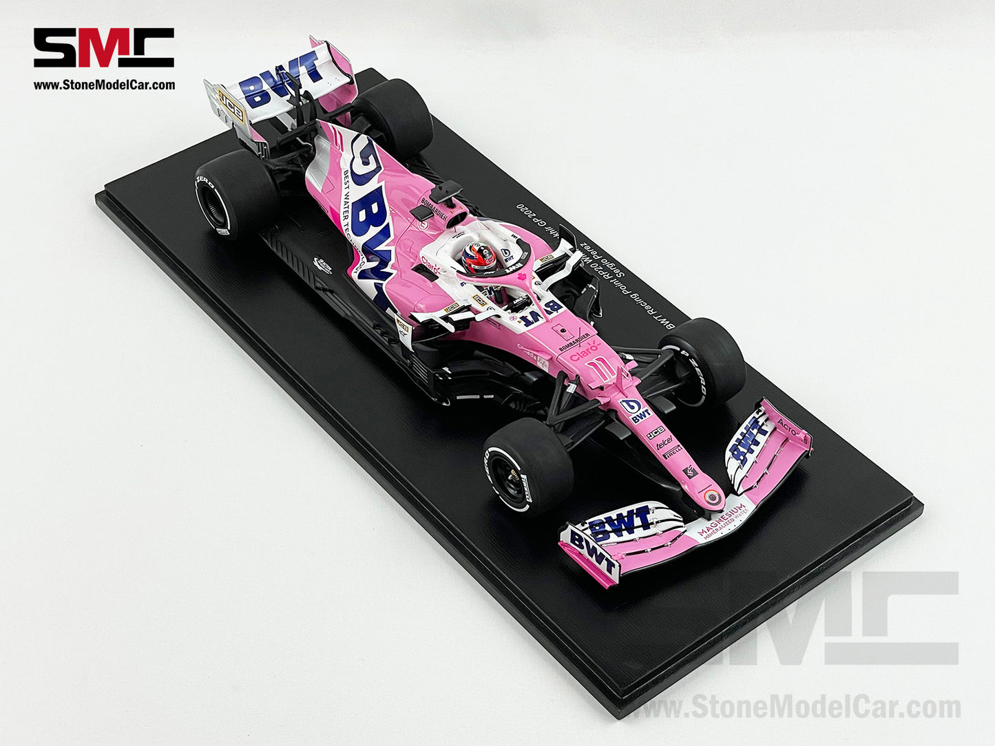 1:18 Spark BWT Racing Point F1 RP20 #11 Sergio Perez Sakhir 2020 1st Career Win