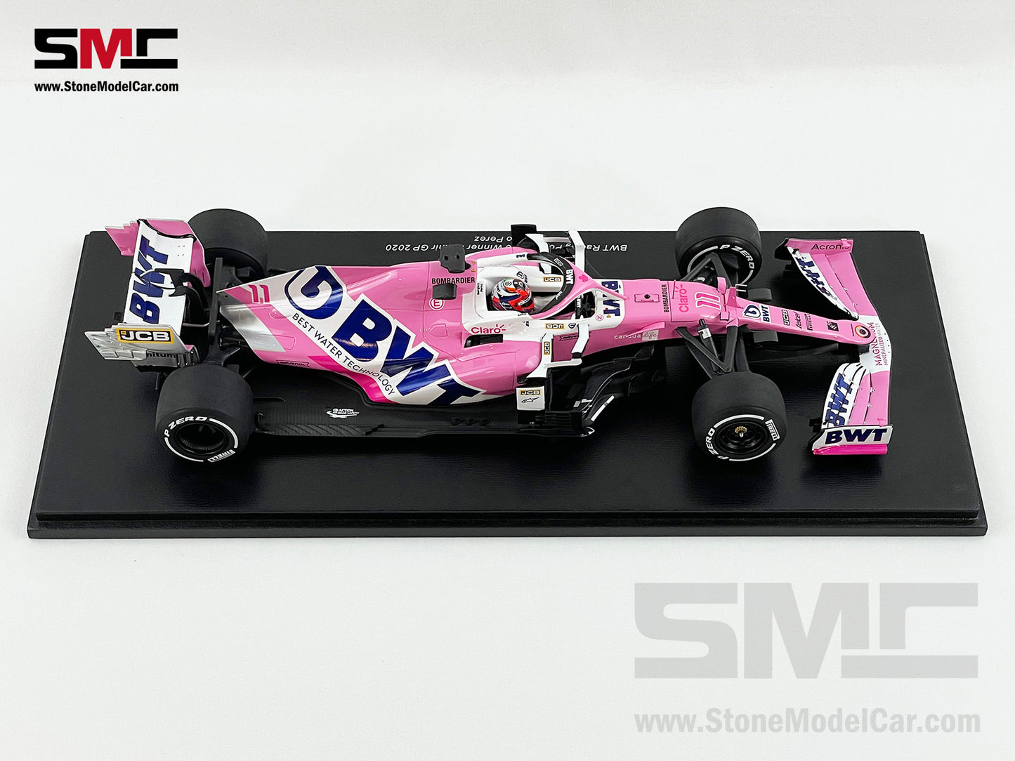 1:18 Spark BWT Racing Point F1 RP20 #11 Sergio Perez Sakhir 2020 1st Career Win