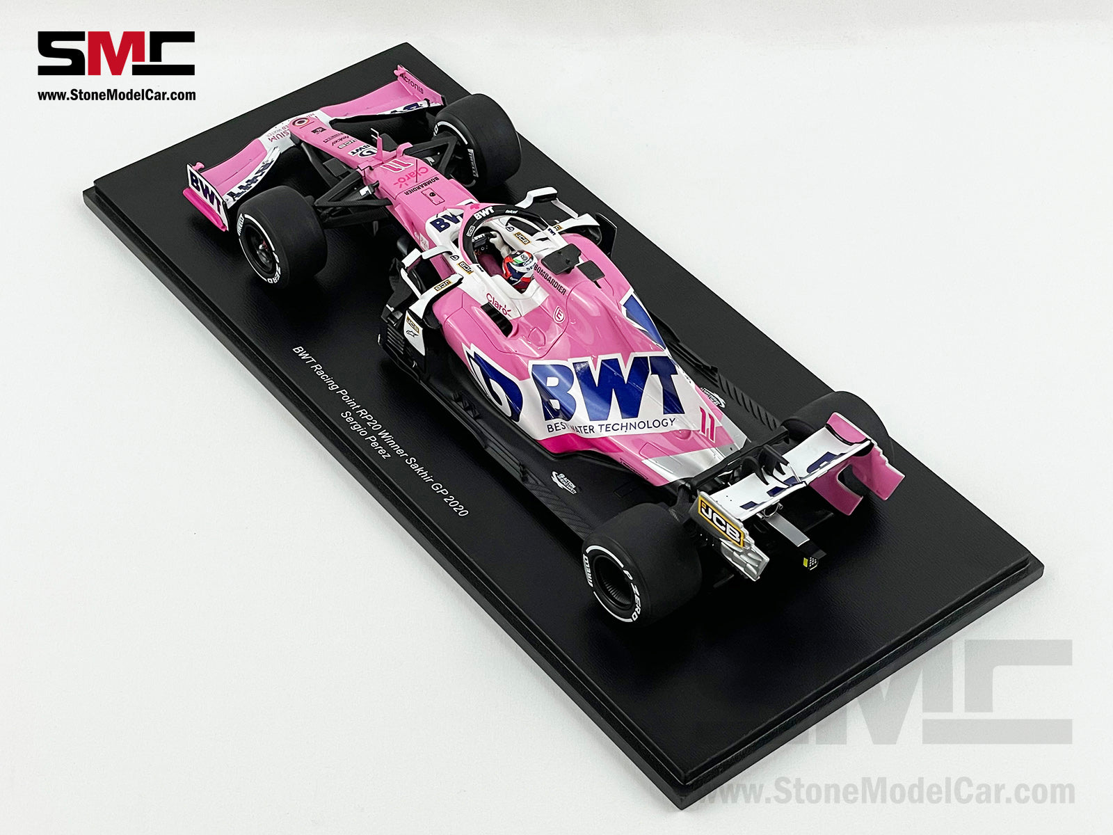 1:18 Spark BWT Racing Point F1 RP20 #11 Sergio Perez Sakhir 2020 1st C –  Stone Model