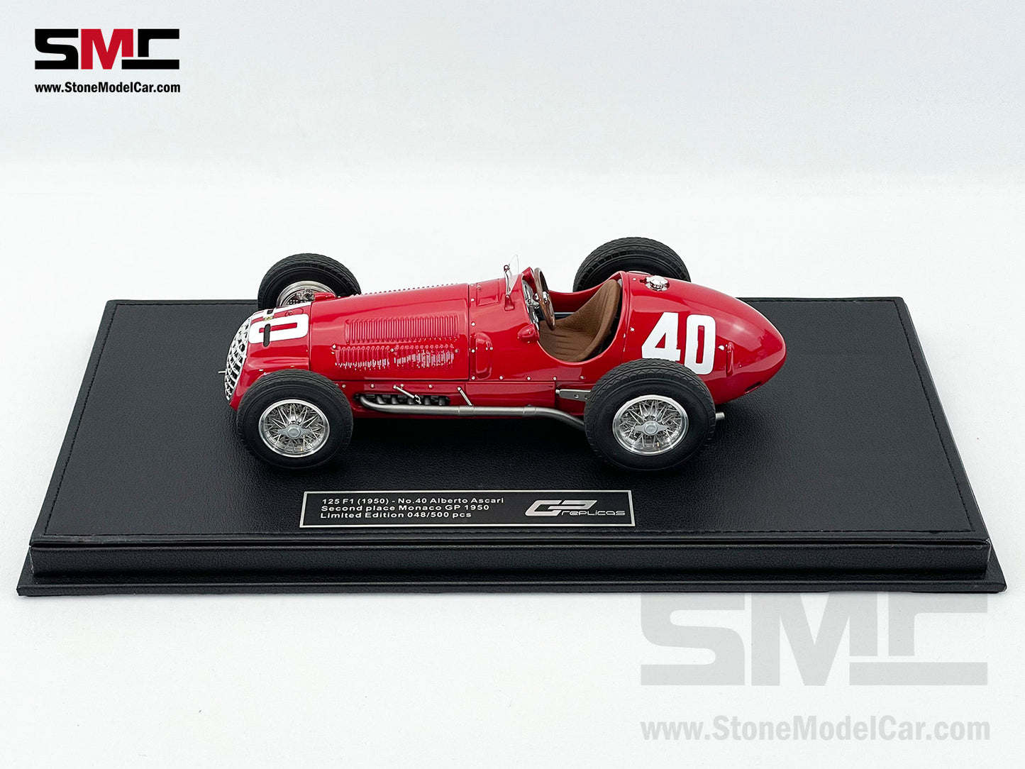 Ferrari F1 125 #40 Alberto Ascari Monaco GP 1950 Best Place 1:18 GP REPLICAS