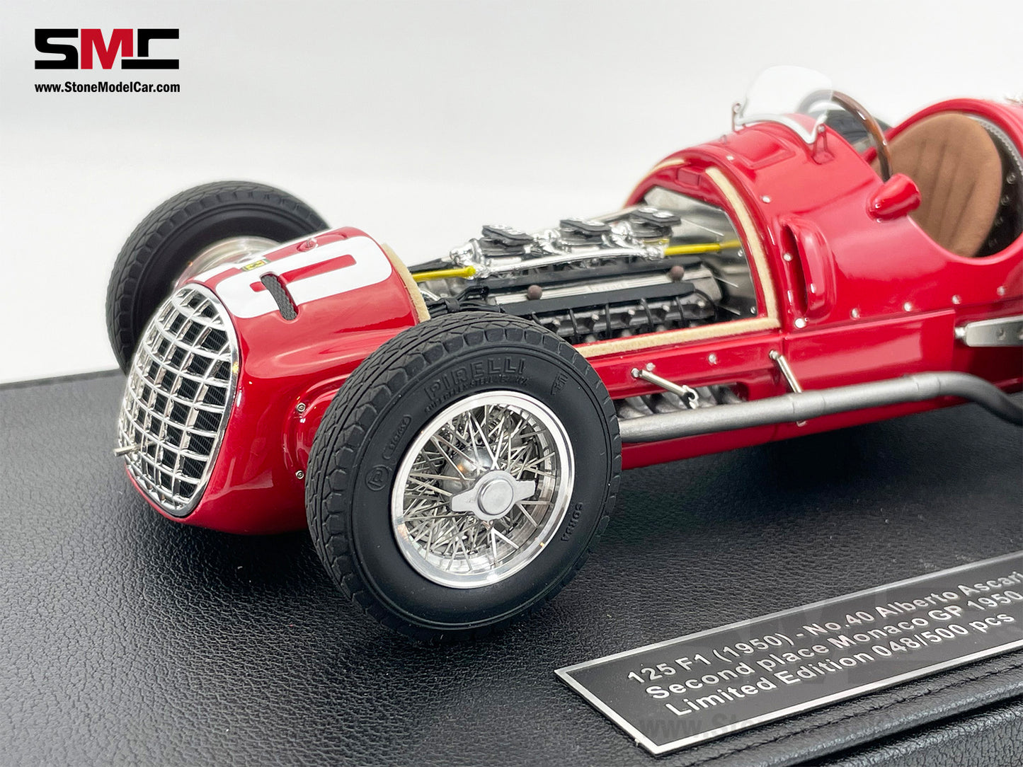 Ferrari F1 125 #40 Alberto Ascari Monaco GP 1950 Best Place 1:18 GP REPLICAS